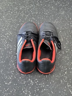 Used Adidas Soccer Indoor Shoes Black Junior 05