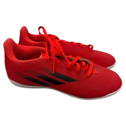 Used Adidas Soccer Indoor Shoes Red Junior 04