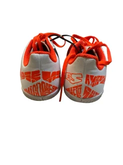 Used Adidas Soccer Indoor Shoes White Junior 03