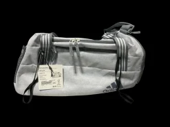 Used Adidas Soccer Player Duffel Bag Grey