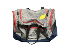 Used Adidas Soccer Player Duffel Bag Grey