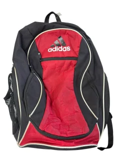 Used Adidas Soccer Player Duffel Bag Red