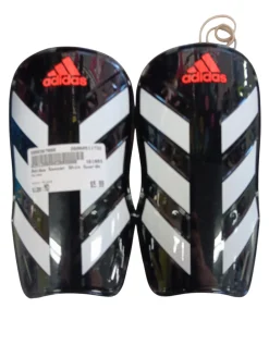 Used Adidas Soccer Shin Guards Junior Black MD