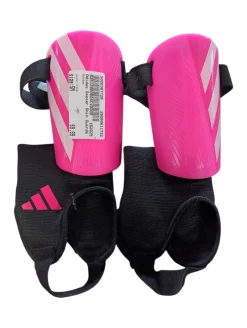 Used Adidas Soccer Shin Guards Youth Pink SM