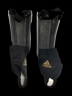 Used Adidas Soccer Shin Guards Adult White Senior