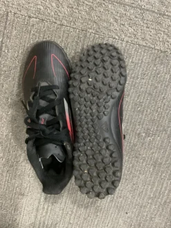 Used Adidas Soccer Turf Shoes Black Junior 02