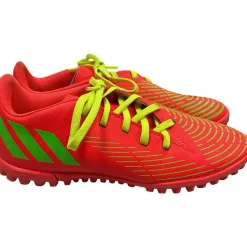 Used Adidas Soccer Turf Shoes Orange Junior 02.5