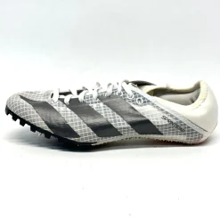 Used Adidas SPRINT STAR Track & Field Cleats Adult White Senior 6.5