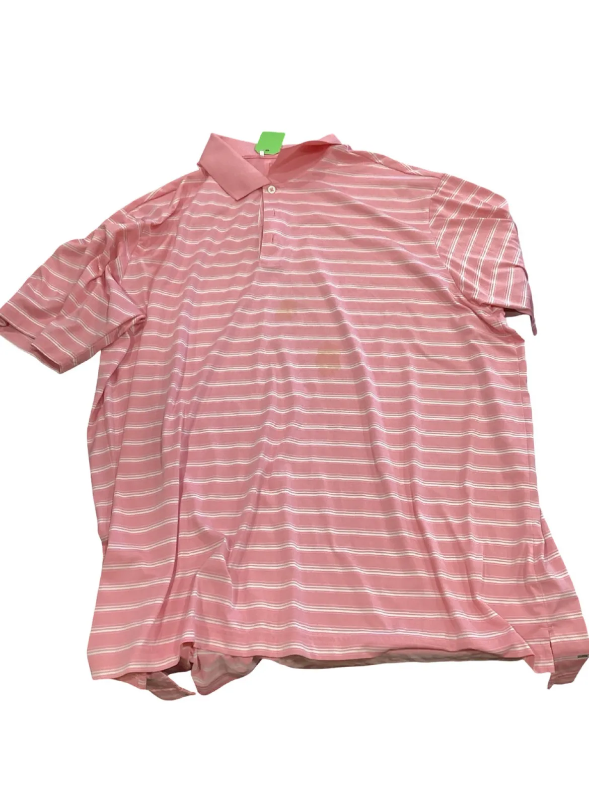 Used Adidas S.S. Golf Shirt M Pink 2X