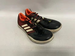 Used Adidas Track & Field Cleats Adult Black Senior 6.5