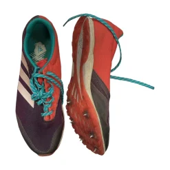 Used Adidas Track & Field Cleats Adult Purple Senior 7.5