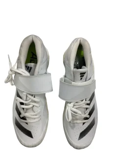 Used Adidas Track & Field Cleats Adult White Senior 10.5