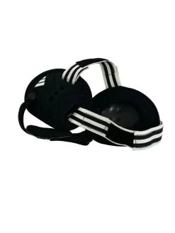 Used Adidas Wizard Black Youth Wrestling Headgear