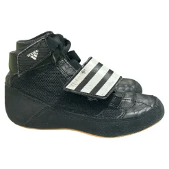 Used Adidas Wrestling Shoes Black Junior 01