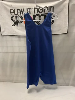 Used Adidas Wrestling Singlet Royal Blue XL
