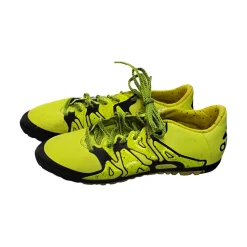 Used Adidas X15.3 Soccer Turf Shoes Yellow Senior 6.5