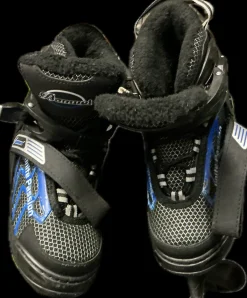 Used ADJ SKATES Boys Softboot Skate Royal Blue And Black Adjustable