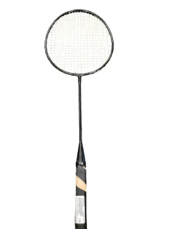 Used Adult Badminton Racquet Black Unknown