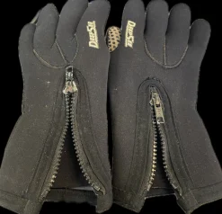 Used Adult Gloves Black MD