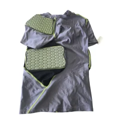 Used ADULT PADDED SHIRT FB Top Adult Grey MD