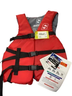 Used Adult PFD Red LG
