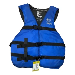 Used Adult PFD Royal Blue Medium