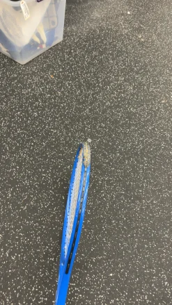 Used Adult Tennis Racquet Royal Blue Unknown