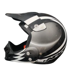 Used AFX XF85 Adult Motocross Helmet Black Large
