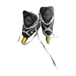 Used Alkali RPD LITE ADJ Y11-1 SKATES Roller Hockey Skates Black Adjustable