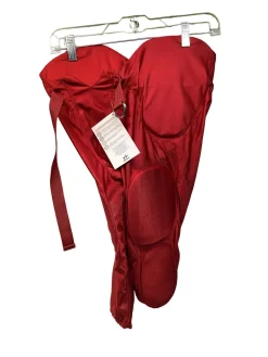Used Alleson RED INTEGRATED FB PANTS Youth FB Integrated Pants Red SM