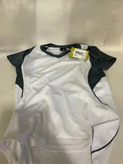Used Alleson SOFTBALL JERSEY BB/SB Jersey White LG