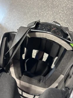 Used All-Star MVP-FS-XSM Catchers Helmet w/Mask Black XS