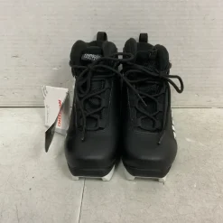 Used Alpina Boys NNN XC Ski Boots Black YT-10
