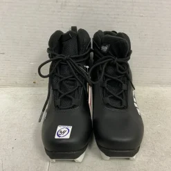 Used Alpina Boys NNN XC Ski Boots Black JR-02