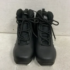 Used Alpina Boys NNN XC Ski Boots Black JR-01
