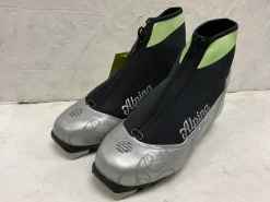Used Alpina EVE 10T Womens NNN XC Ski Boots Grey M 08 / W 08.5-09
