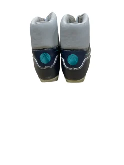 Used Alpina Mens NNN XC Ski Boots Navy Blue W 06 / JR 04-04.5