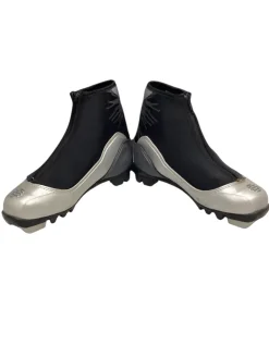 Used Alpina Womens NNN XC Ski Boots Black W 05-05.5 / JR 03.5-04