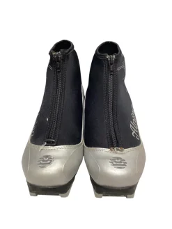 Used Alpina Womens NNN XC Ski Boots Black W 05-05.5 / JR 03.5-04