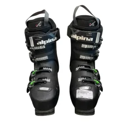 Used Alpina XTRACK 60 Mens DH Ski Boot Black 280 MP - M10 - W11