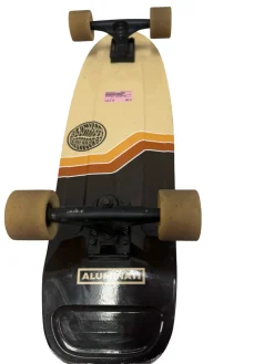 Used ALUMINATI Van Jerry Complete Skateboard Tan 8.12
