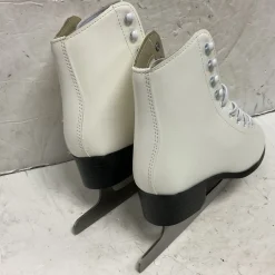 Used American Athletic 522 Women’s Figure Skates White Senior 8