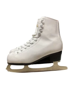 Used American Athletic CLASSIC WomensFigure Skate White Senior 5