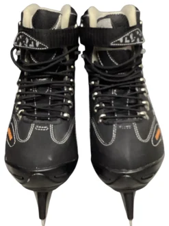Used American Athletic COUGAR Boys Softboot Skate Black Junior 04