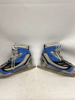 Used American Athletic FIGURES Mens Figure Skate Royal Blue And Grey Senior 9