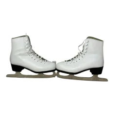 Used American Athletic FIGURE SKATE WomensFigure Skate White Senior 5