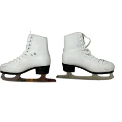 Used American Athletic FIGURE SKATE WomensFigure Skate White Senior 5