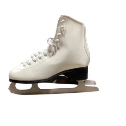 Used American Athletic FIGURE SKATES WomensFigure Skate White Senior 7