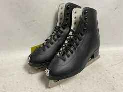 Used American Athletic Mens Figure Skates Black Senior 10