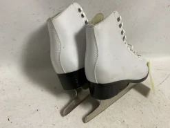Used AMERICAN Women's Figure Skates White Senior 7